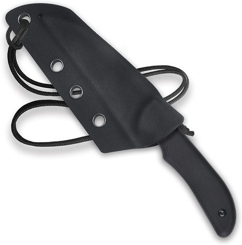 Cuchillo Tactico De Hoja Fija, Acero Negro | Artisancutlery 1