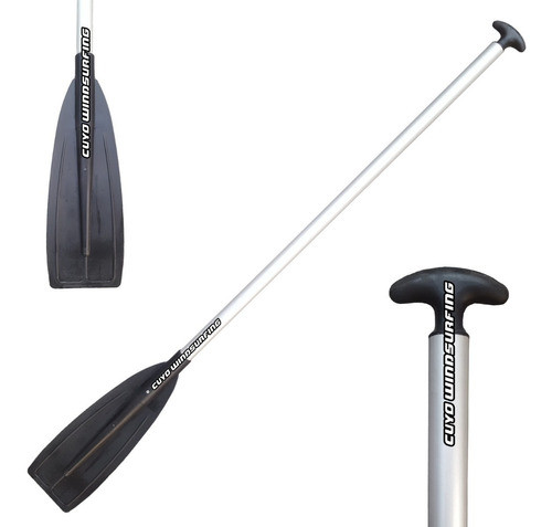 Remo Pala Canadiense Aluminio 2,05 M Lancha Bote Canoa Nrn 0
