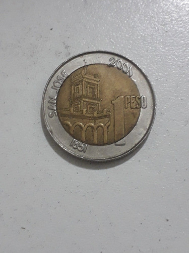 Moneda $1 Argentina Conmemorativa José De Urquiza 2001 1