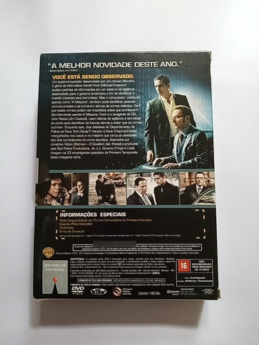 Dvd Box: Person Of Interest - 1a Temporada Completa 1