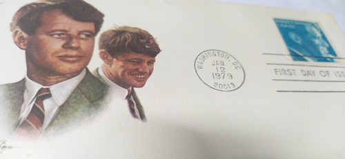 Selo Robert F. Kennedy Envelope First Day Of Issue 1979 1