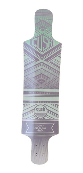 Shape Cush Longboard Skate Marfim Sm23 97x24cm 1