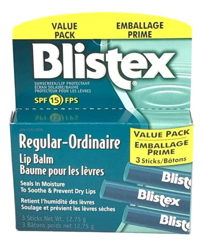 Blistex Medicated Spf 15 Balsamo Labial En Barra Por Unidad 1