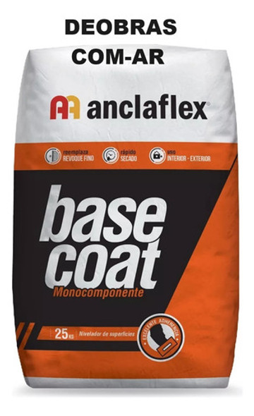 Base Coat Monocomponente Anclaflex 25 Kg Steel Framing 0
