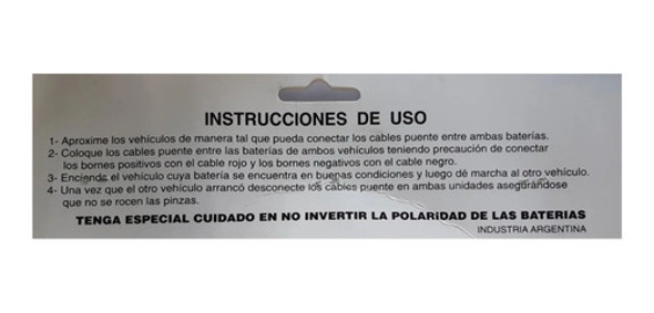 Cable Puente De Bateria 250 Amp Reales! 3 Mts. Camiones, 4x4 1