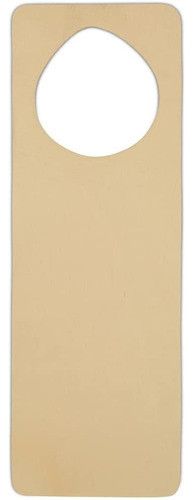 Colgador De Pomo De Puerta De Madera De 9.5 X 3-1 / 4 Pulga. 0