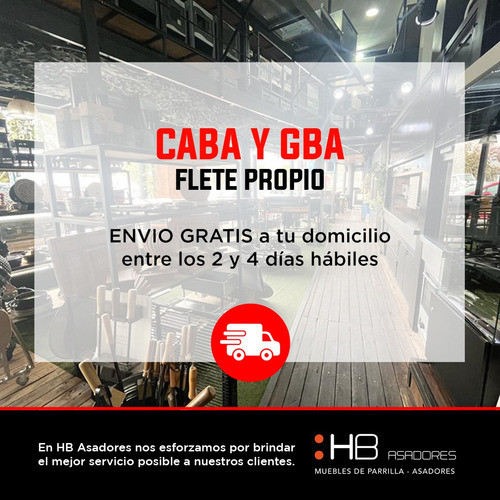 Mesa 83 Cm Linea Runko Negro - Tromen 1