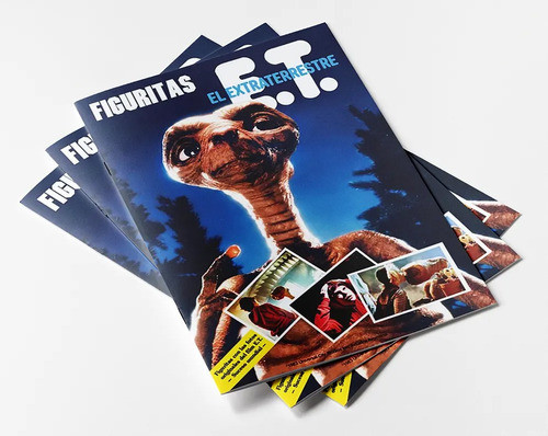 Álbum Et El Extraterrestre + Todas Las Figuritas Para Pegar 0