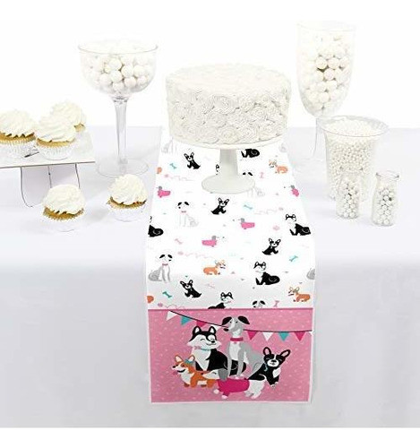 Gran Punto De Felicidad Pawty Como Una Niña Cachorro - Petit 0