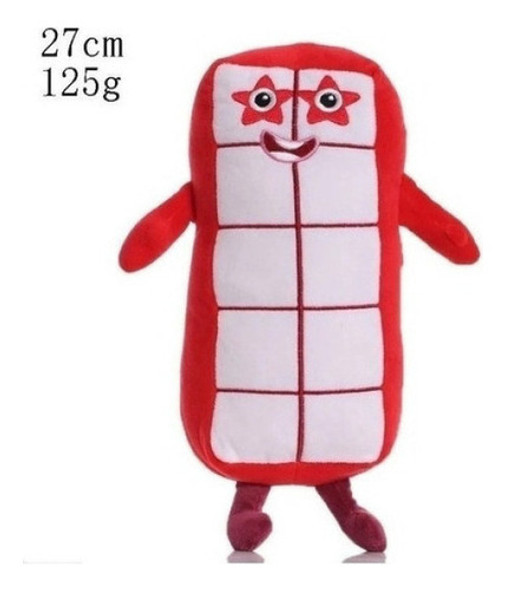 10 * Numberblocks Brinquedos Pelúcia Para Educação Infantil 1