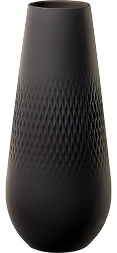 Villeroy & Boch Collier Noir Tall Vase : Carre, 4.5 In, Blac 0