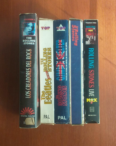 Vhs The Rolling Stones Los Creadores Del Rock Volumen 1 Mojo 1