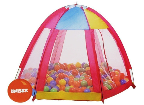 Pelotero Grande Autoarmable Unisex 100 Pelotas Mt3 Fd7704 1