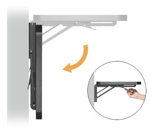 Mensulas Plegables Para Mesa O Estante (2) Optimiza Espacio 1