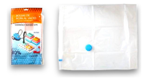 Pack X 3 Bolsas 50x60 Para Guardar Ropa Bolsa Al Vacío 0