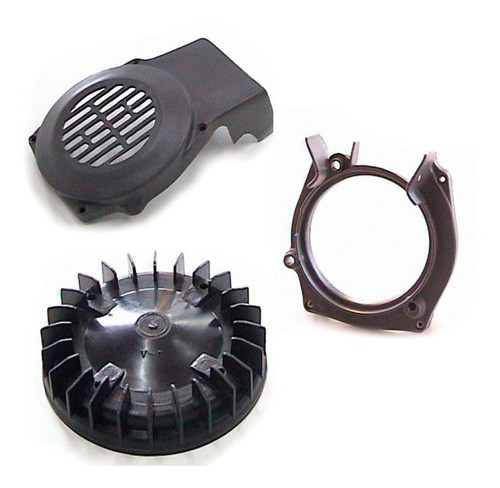 Kit Ventilación Zanella Due Sol 50 (soporte+ Tapa + Turbina) 0