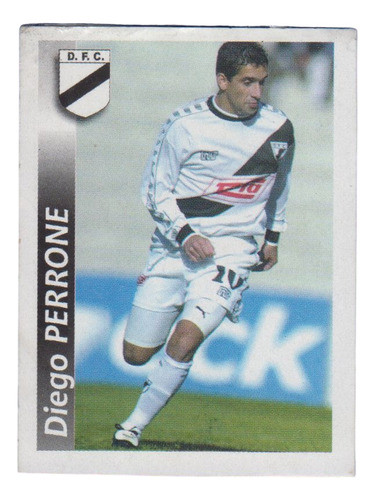Futbol Tarjeta De Diego Perrone Club Danubio De Uruguay 0