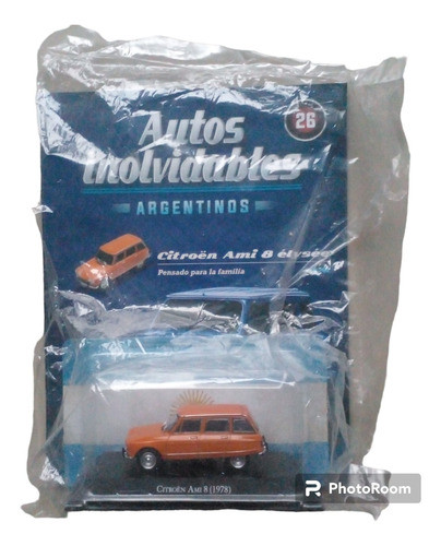 Revista + Auto Inolvidable N° 26 Citroen Ami 8 Élysee (1978) 0