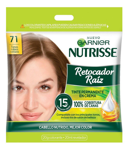 Retocador De Raíz Garnier Nutrisse N°71 0