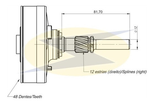 Reductor Arran Prestolite Caterpillar 1