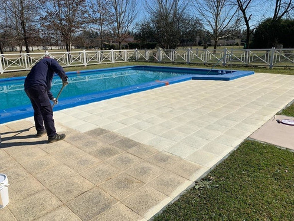 Pintura Bordes Y Pisos Atermicos De Piscina 5 L Arena 1 Pintura Bordes Y Pisos Atermicos De Piscina 5 L Arena 1