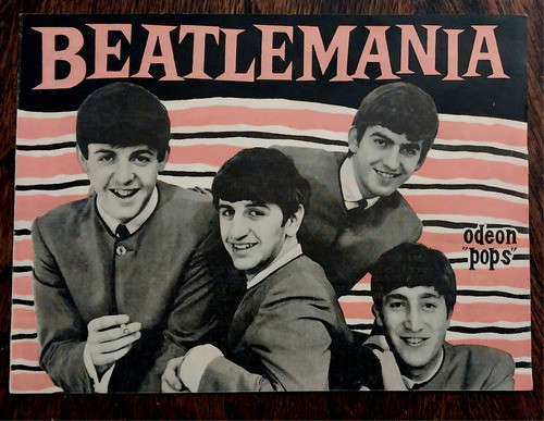The Beatles Folleto Propaganda De Odeon Pops 1963 0