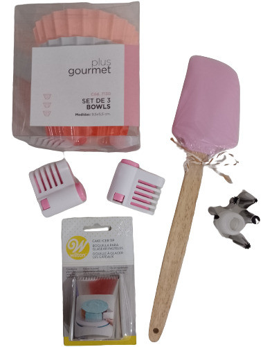 Picos, Bowls, Paleta, Nivelador De Reposteria 0