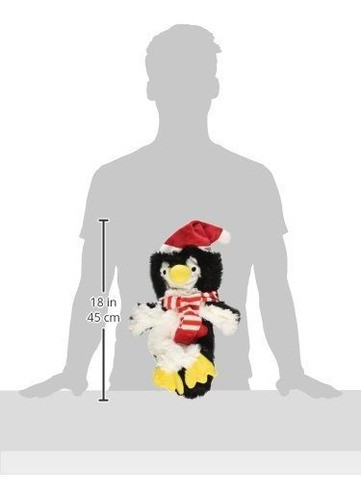 Doggles Dos Litro Navidad Pingüino Juguete 1