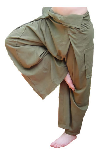 Pantalón Thai Yoga, Artes Marciales Liquidación De Stock 0