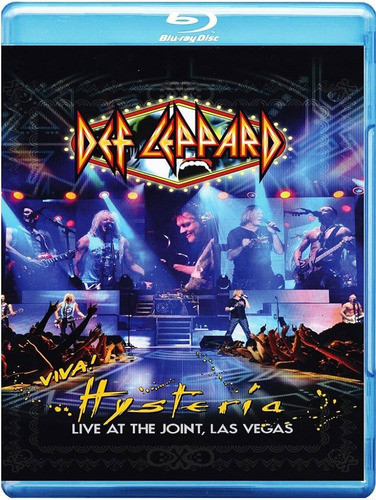 Blu-ray Def Leppard Viva! Hysteria - Original & Lacrado 0
