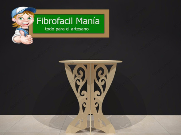 Candy Bar Fibrofacil Mesas Circular Fiestas Decoracion 1