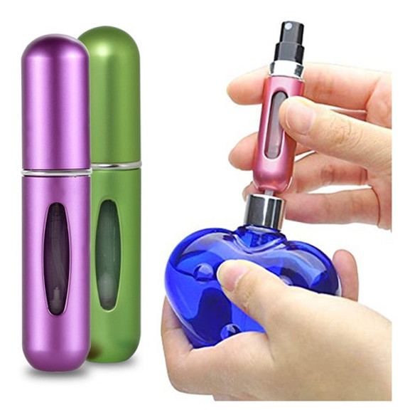 Atomizador Porta Perfume Recargable 0