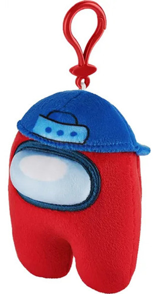 Among Us - Clip On Plush Coleccionables Au7204 - Rojo 0
