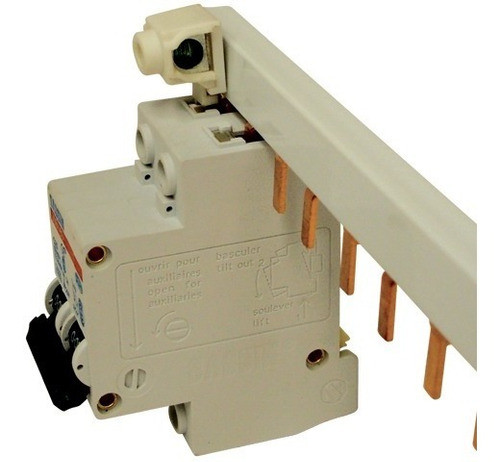 Peine Para Llave Térmica Bipolar 63 Amp 1 Metro Sassin 0