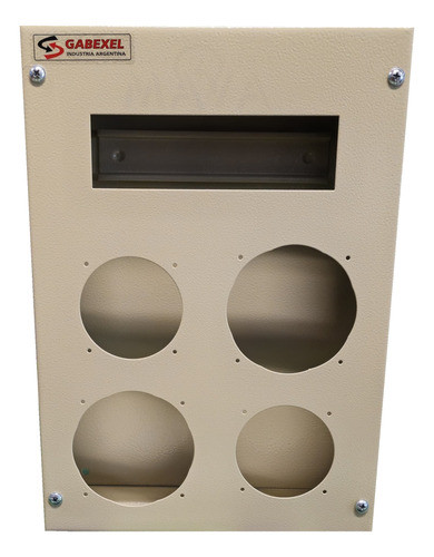 Gabinete Metalico 9 Mod Din Para 4 Tomas Industriales 16+32a 0