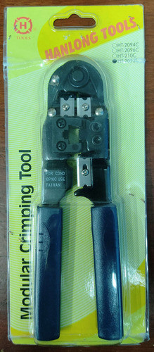 Alicate De Crimpar Rj45 Rj50 10 Vias Ht-2092 Automação 1