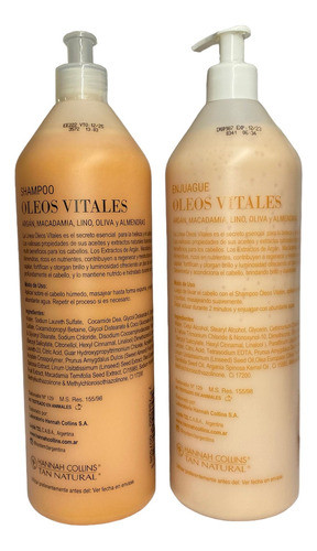 Combo Shampoo Y Acondicionador Óleos Vitales - System 3 1