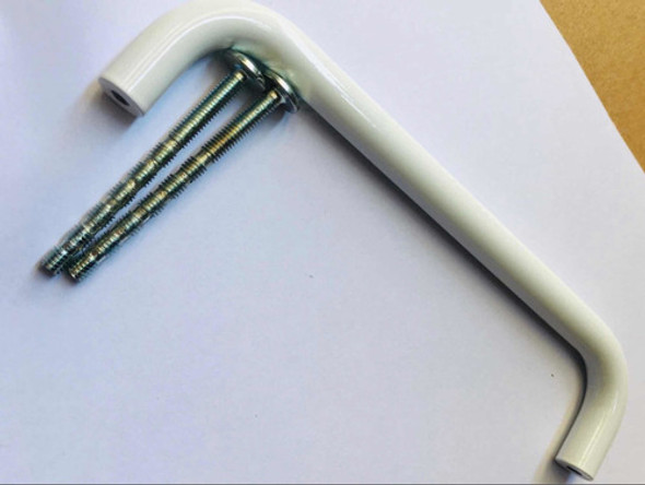 Puxador P/móveis Alça/trave 128mm Branco Kit 3 Peças 0