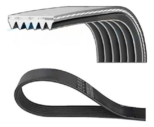 Correa Accesorios 6pk1200 Vw Crossfox Gol 1.0 1.6 Polo Dayco 0