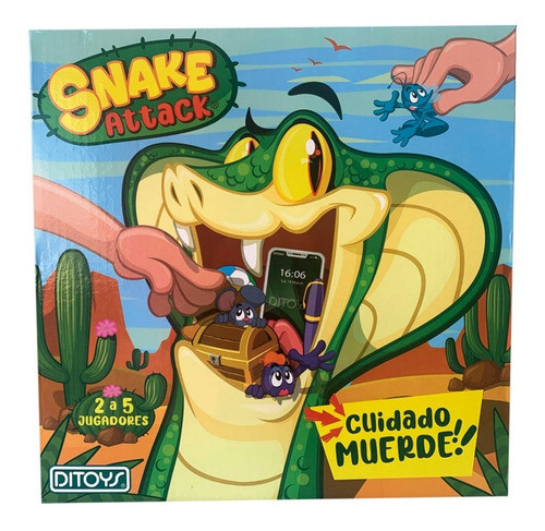 Juego De Mesa Snake Attack Cuidado Con La Serpiente Ditoys 0