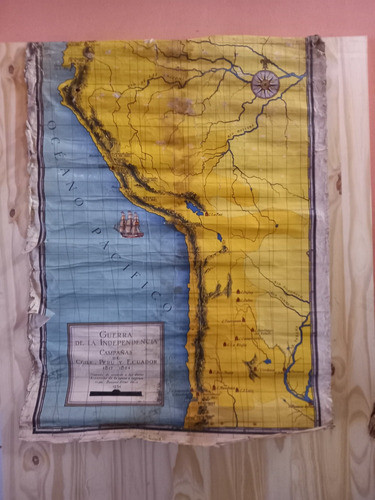 Lámina Antigua  Guerra De La Independencia 1