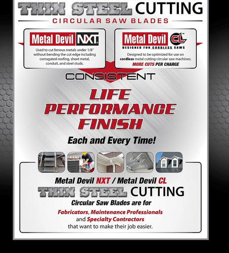 Disco Sierra Mk Morse Csm1490ntsc Metal Devil Nxt Corte De 1