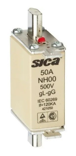 Fusible Nh Tamaño 00 50a Sica Pronto Electrica 0