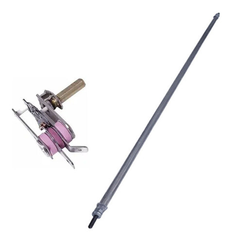 1 Termostato De Lamina Estufa + 1 Resistências Estufa 400mm 0