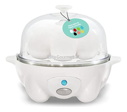Elite Gourmet Egc-007 Olla Eléctrica Fácil De 7 Huevos Con C 0