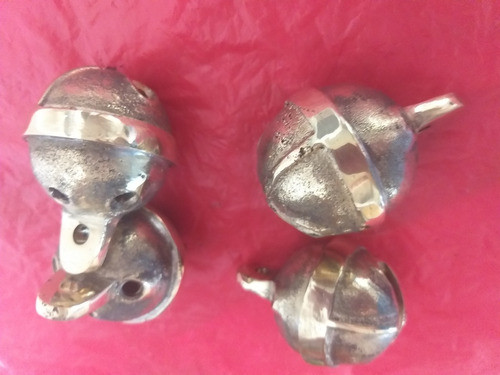 Cascabel De Bronce Campana Cencerro Chico 1