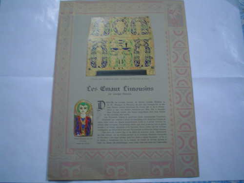 El Esmalte De Limoges Georges Fontaine Religioso Cofre Baul 0