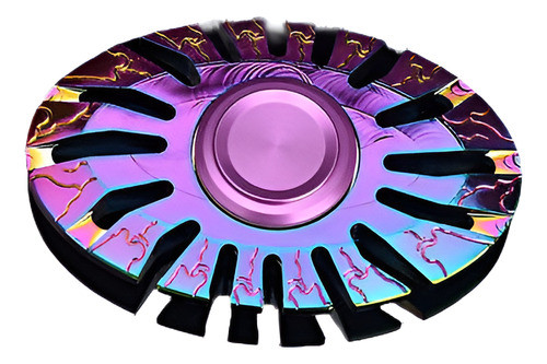 Mano Spinner Grande 3d Del Pavo Real Butterfy Dedo Fidget Fo 0