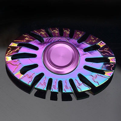 Mano Spinner Grande 3d Del Pavo Real Butterfy Dedo Fidget Fo 1