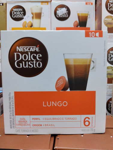 Caja De Cápsulas Dolce Gusto, Lungo X10 1